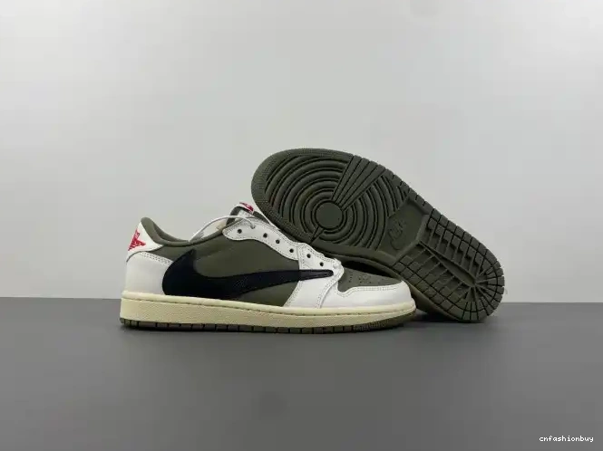 MEDIUM AIR OG TRAVIS 1 LOW JORDAN OLIVE X DM7866-200 SCOTT 0607